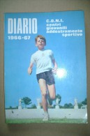 PCM/23 DIARIO C.O.N.I. 1966-67/ATLETICA/CALCIO/C ANOA/CICLISMO/HOCKEY/NUOT O/TENNIS - Libri