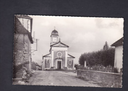 CPSM PF - Brangues (38) - Place De L' Eglise ( COMBIER CIM) - Brangues