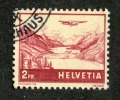 5319 Swiss 1941 Mi.#393 (o) Scott # C33  (cat. 4.50€) -- Offers Welcome! - Used Stamps