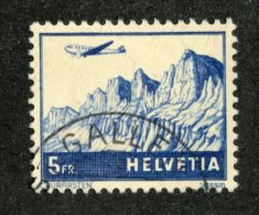 5321 Swiss 1941 Mi.#394 (o) Scott # C34  (cat. 22.€) -- Offers Welcome! - Gebraucht