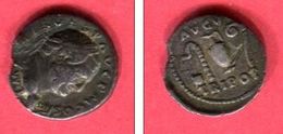 VESPASIEN     DENIER   INSTRUMENT DE SACRIFIVE   ( C 45 )  TB  60 - The Flavians (69 AD Tot 96 AD)