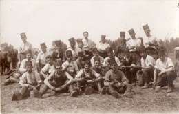 CPA 1181  - MILITARIA - Carte Photo Militaire - Armée Coloniale -  Groupe De Soldats - Personen