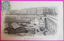 Delcampe - Cpa Alger Le Boulevard Et Les Quais Carte Postale Algérie - Algerien