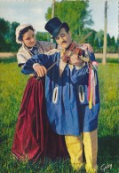 Delcampe - Lot De 3 CPSM La Gouline Groupe Folklorique Sarthois - Tänze