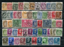 NORWEGEN / Lot Mit Versch. Werten / 4340 - Lots & Kiloware (mixtures) - Max. 999 Stamps