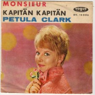 Petula CLARK : Monsieur / Kapitän Kapitän (Sg) - Altri - Musica Tedesca