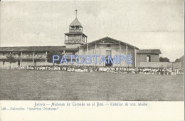 2050 BOLIVIA BENI TRINIDAD MISIONES DE CORONDO EXTERIOR DE UNA MISION POSTAL POSTCARD - Bolivien