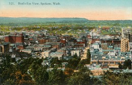 Broadway Looking South, Pantages Theatre. Trams - Spokane