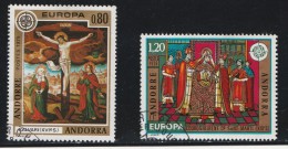 Andorre Français 1975 - Timbres Yvert & Tellier N° 243 - 244 - 245 Et 246 - Used Stamps