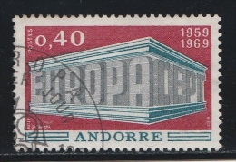 Andorre Français 1969 - Timbres Yvert & Tellier N° 194 - Usati