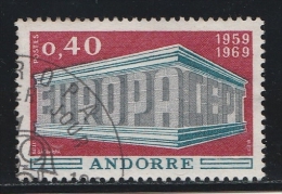 Andorre Français 1969 - Timbres Yvert & Tellier N° 194 - Used Stamps