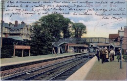 Westcliff-on-Sea Station  ++ Lively - Animée -  Steam Engine - Train à Vapeur - Southend, Westcliff & Leigh