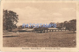 2085 BOLIVIA SANTA CRUZ VIEW HACIENDA NUEVA MOCA POSTAL POSTCARD - Bolivia