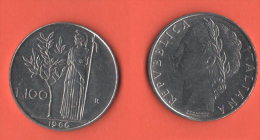 Italia 100 Lire 1966 Stato Eccellente - 100 Lire