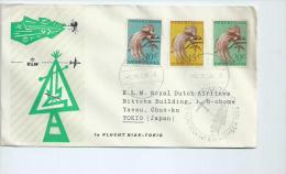 Pays Bas.Nieuw Guinea.1er Vol Biak Tokyo(japon).First Fly - Nouvelle Guinée Néerlandaise