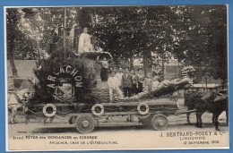 33 - LIBOURNE -- Fêtes Des Vendanges - Arcachon , Char De L'ostréiculture - Libourne