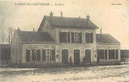 - Puy De Dome - Ref 241 - Saint Gervais D Auvergne - St Gervais D Auvergne - La Gare - Gares - Carte Bon Etat - - Saint Gervais D'Auvergne