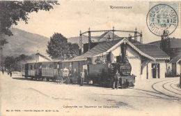 VOSGES  88   REMIREMONT  L'ARRIVEE DU TRAMWAY DE GERARDMER  TRAIN - Remiremont