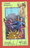 ITALIA REPUBBLICA USATO - 2013 - Folclore Italiano - Carnevale Termitano - € 0,70 - S. 3377 - 2011-20: Used