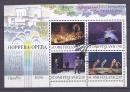 Finland1993: OPERA Michel Block10 Used - Blocchi E Foglietti