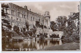 AK ENGLAND Warwick  CASTLE RIVER ALTE POSTKARTE - Warwick