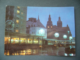 Germany: KARL-MARX-STADT - Blick Vom Rosenhof Zum Rathaus In Nacht, Town-Hall Viewed From The Rosenhof By Night - Unused - Chemnitz (Karl-Marx-Stadt 1953-1990)