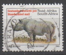 N° 813 O Y&T  1993 Rhinocéros (Diceros Bicornis) - Gebruikt