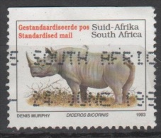 N° 813a O Y&T  1993 Rhinocéros (Diceros Bicornis) - Gebruikt