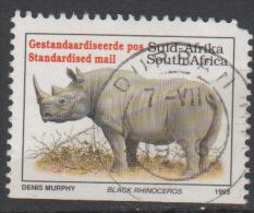 N° 813A O Y&T  1993 Rhinocéros (Black Rhinoceros) - Gebruikt