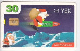 Estonia   , Phonecard   , EESTI TELEFON ,  Christmas , Used - Noel