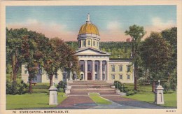 State Capitol Montpelier Vermont - Montpelier