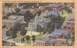 Aerial View Of State And City Buildings Concord New Hampshire - Concord