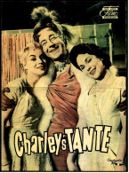 Das Neue Film-Programm Von Ca. 1955  -  "Charley`s Tante"  -  Mit Heinz Rühmann , Hertha Feiler - Zeitschriften