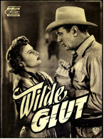 Das Neue Film-Programm Von Ca. 1953  -  "Wilde Glut"  -  Mit Gary Cooper , Barbara Stanwyck - Revistas