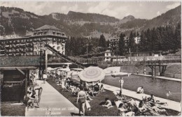 Suisse,VAUD,VILLARDS SUR OLLON ,station Sport D´hiver,alpes Vaudoises,la Piscine En 1962,palace Hotel,rare - Ollon