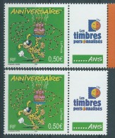 [05] Variété : N° 3569A Marsupilami Vert-jaune Au Lieu De Vert + Normal  ** - Unused Stamps