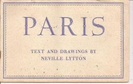 GUIDE PARIS TEXT AND DRAWINGS BY NEVILLE LYTTON REF 41919 - Altri & Non Classificati