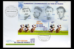Luxemburg / Luxembourg - MNH / Postfris - FDC 100 Jaar Tour De France 2013 - Unused Stamps