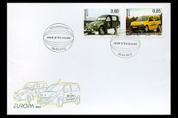 Luxemburg / Luxembourg - MNH / Postfris - FDC Europa, Postvoertuigen 2013 - Ungebraucht