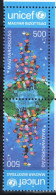 Hungary 2015 / 3. UNICEF Hungarian Committee Stamp In TETE-BECHE Pairs MNH (**) - Varietà & Curiosità