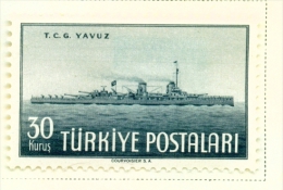 TURKEY  -  1948  Navy Day  30k  Mounted/Hinged Mint - Nuovi