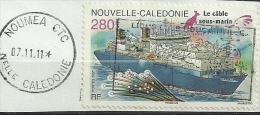 Nouvelle Calédonie Timbre S/ Fragment Oblitéré - Used Stamp On Cover Fragment - Y&T N° 1002 - Année Year 2007 - Usados