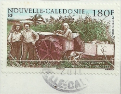 Nouvelle Calédonie Timbre S/ Fragment Oblitéré - Used Stamp On Cover Fragment - Y&T N° 975 - Année Year 2006 - Usados
