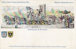 3-4027-  Project Histor. Festzug, Ravenburg 1902 - Offizielle FestpostKarte N. 9 - Ravensburg