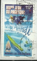Nouvelle Calédonie Timbre S/ Fragment Oblitéré - Used Stamp On Cover Fragment - Y&T N° 1123 - Année Year 2011 - Oblitérés