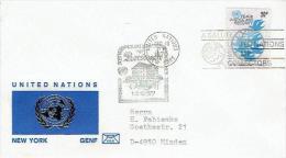 UN Genf - Spezialbeleg / Special Cover (D807) - Briefe U. Dokumente