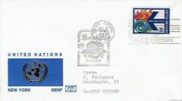 UN Genf - Spezialbeleg / Special Cover (D813) - Covers & Documents