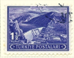 TURKEY  -  1943  Pictorial Definitive  11/2k  Used As Scan - Used Stamps