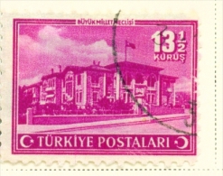 TURKEY  -  1943  Pictorial Definitive  131/2k  Used As Scan - Used Stamps