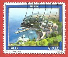 ITALIA REPUBBLICA USATO - 2012 - Turismo - Ustica - € 0,60 - S. 3334 - 2011-20: Used
